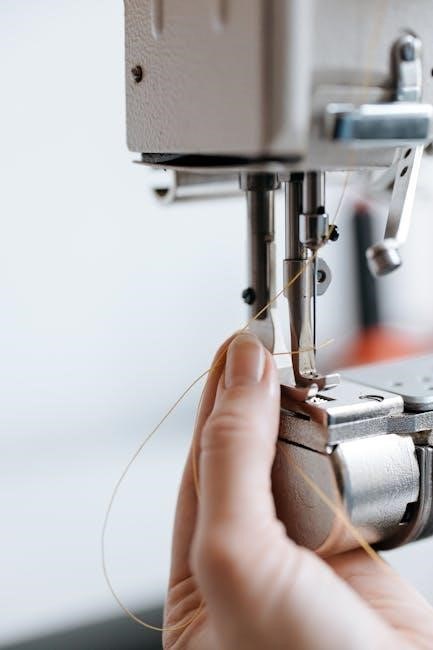 instruction manual for white sewing machine